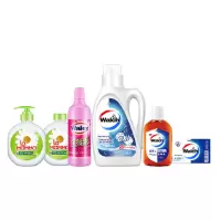 威露士 洗护清洁套装(洗衣液+彩漂+香皂+消毒液+选手液)24ZSW02-BX
