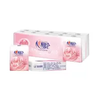 心相印 手帕纸便携面巾纸 3层8片/包 10包/条装 C910