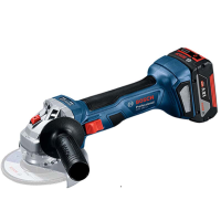 博世 充电式角向磨光机 gws180 (出厂标配+2电一充/18v2.0Ah) 单位:台