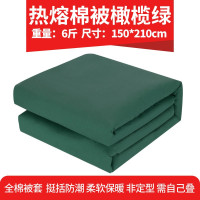 貅棉 热熔棉被芯 150*210cm 橄榄绿