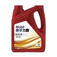 正品美孚美孚力霸5W-30全合成机油SN级汽车保养润滑油