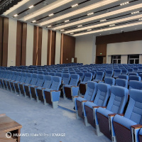 海邦联排礼堂椅,写字板