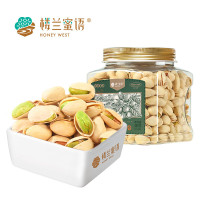 楼兰蜜语 HONEY WEST 每日坚果无漂白休闲零食送礼零食开心果450g/罐装 13-KXG-450