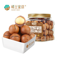 楼兰蜜语 精品休闲零食HONEY WEST夏威夷果(奶香味)500g 罐装 13-FGXWYG-500