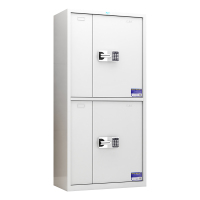 臻远 ZY5071447 通双节四层智能密码锁不带斗保密柜 90*42*185cm (单位:台)灰白色