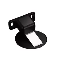 红鲸鱼 阻门器 锌合金免打孔隐形地吸(黑色)1个