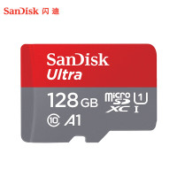 闪迪(SanDisk)128GB TF(MicroSD)内存卡 A1 U1 C10至尊高速移动版存储卡读速140MB/s