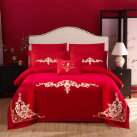 金丝莉 佳偶天成刺绣四件套 JT-2603