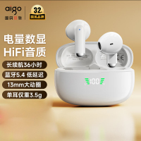 爱国者(AIGO) 蓝牙耳机TQ15 白色