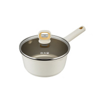 炊大皇奶锅16cm麦饭石色不粘奶锅不易磨损钛白奶锅NG16TB