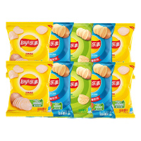 乐事薯片办公室宿舍休闲零食膨化食品马铃薯片混合味23g*10包