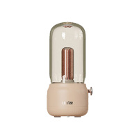 洛斐小夜灯光线柔和烛光氛围家用拾光灯奶茶色EP502