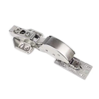 红鲸鱼 玻璃门专用铰链 免打孔阻尼款 1个