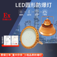 LED圆形防爆灯投光灯免维护50W-300W加油站石油车间化工厂防爆灯 经济款—200W 1只