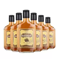 张裕官方葡萄酒38.5度酝酿芬芳金奖白兰地小瓶国产洋酒200ml*6支