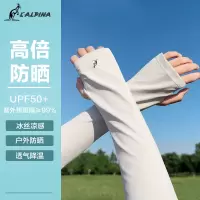 Lalplna/袋鼠 防晒冰袖女款夏季宽松透气防紫外开车户外防晒轻薄袖套