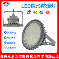 定制圆形防爆灯投光灯免维护50W-300W加油站石油车间化工厂防爆灯 工程款-100W 1只
