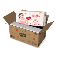 好奇(Huggies)铂金装纸尿裤XL96片(12-17kg)加大号婴儿尿不湿小桃裤裸感超薄透