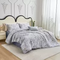 梦洁(MENDALE)纯棉印花四件套小雏菊 1010189099 200*230cm