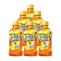康师傅冰红茶柠檬红茶饮料休闲饮品轻巧330ml*6瓶