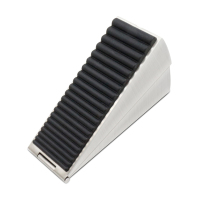 红鲸鱼 不锈钢可调节弹簧门塞 拉丝