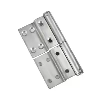 红鲸鱼 不锈钢折弯合页 直角折型合页 1个