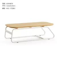 质凡 户外沙发藤编防水防晒创意露天藤椅柚木家具 柚木茶几