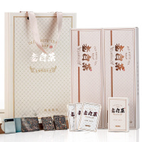 天洲溪陈皮白茶小方片天洲溪 福鼎老白茶贡眉小方片茶饼 300克 茶新老包装 随机发货