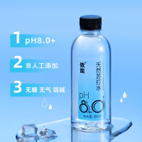 依能 天然苏打水 弱碱pH8.0+ 360ml*24瓶 塑膜装 无添加饮用天然水