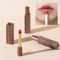 万物丹青蜡梅香淡彩唇膏(木兰红)