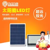 翰卓晶云 太阳能灯爆闪四合一灯珠照明灯路灯100W HZ-598S-021