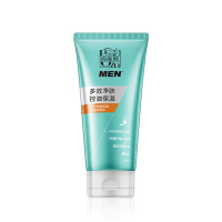 百雀羚洗面奶男士专用净衡保湿控油洁面乳100g