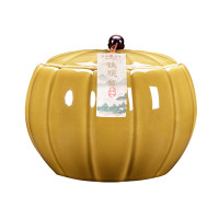 天福茗茶乌龙茶 瓷罐安溪铁观音清香型特级200g礼盒装茶叶送礼