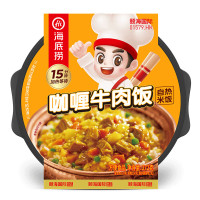 海底捞 咖喱牛肉自热米饭272g