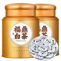 天洲溪福鼎白茶小茶饼天洲溪茶叶 福鼎白茶小茶饼 寿眉老白茶500g 茶叶新老包装 随机发货