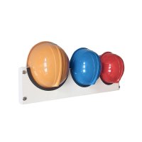 iChoice 安全帽挂架三口白色+磁性姓名贴