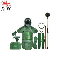 龙觇2022款刺杀护具套装 10件套(全套护具+带木枪+教练棍+教练环)