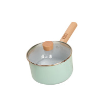 张小泉奶锅16cm防锈青岚不粘奶锅食刻清新系列C32910100