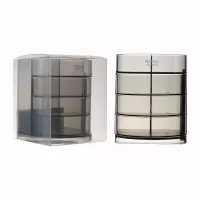 晨光(M&G)笔筒塑胶黑透三层组合型ABT98443