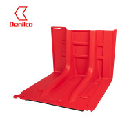 德尼尔科Denilco L型组合式挡水板50厘米高度直板DZ50灵活可拆卸用于城市防汛防洪车库道路 红色