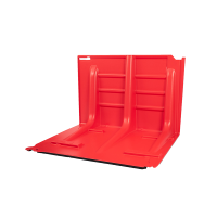 德尼尔科Denilco 防洪板L型组合式挡水板60厘米高度直板DZ60灵活便捷用于城市防汛防洪引流 红色