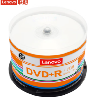 联想(Lenovo) DVD+R 光盘/刻录盘 光盘 DVD+R 50片/盒 空白光盘