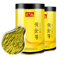 天旭茶叶绿茶黄金芽新茶春茶白茶安吉明前特级黄金叶茗茶罐装250g