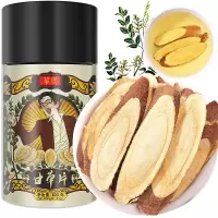 庄民甘草片100g/罐 大片型 片片精选2年生好货 甘草 茶叶花草茶养生茶饮泡水官方旗舰店