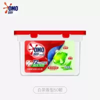 奥妙洗衣凝珠持久留香浓缩酵素去渍 除菌除螨洗衣液三效合一[白茶香]凝珠50颗×1盒