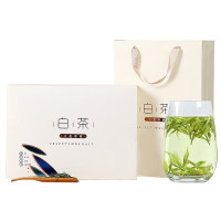 天旭茶叶绿茶白茶安吉礼盒明前特级新茶春茶节日送长辈礼品茗茶180g