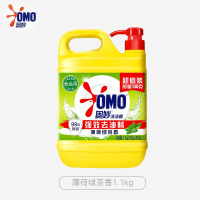 奥妙洗洁精 家用洗涤剂清新护手温和 薄荷绿茶1.1kg