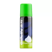 吉列Gillette剃须膏男士剃须泡清新柠檬型剃须膏泡沫 50g*1瓶