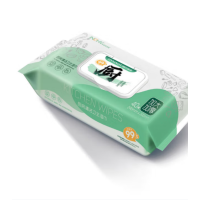 海氏海诺 厨房清洁湿巾 (80抽) 24包/箱 1箱