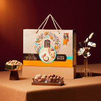 臻味(Delicious) 1.5kg环球祝福年货坚果干果套盒